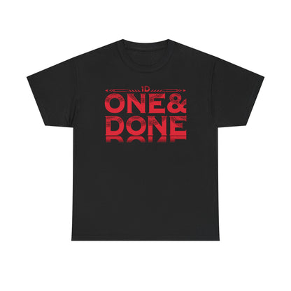 Bloodline One and Done Roman Reigns Jimmy Jey Uso Black T-shirt