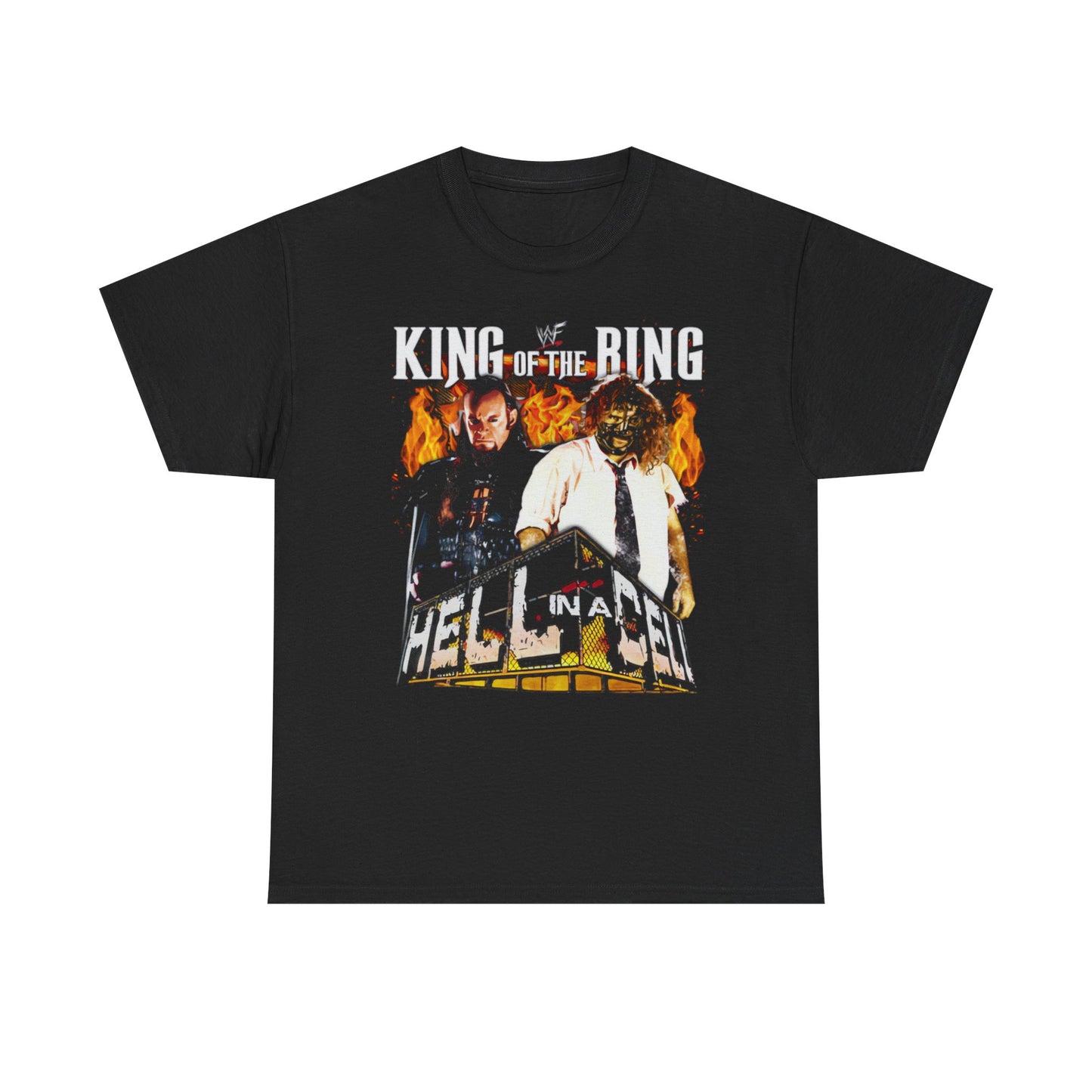 Mankind vs Undertaker King of the Ring Hell in Cell T-shirt