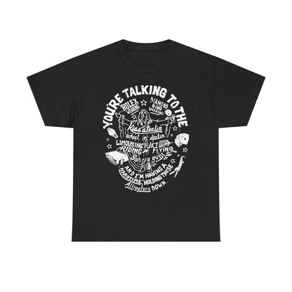 Ric Flair Your'e Talking To Kiss Stealin Black T-shirt