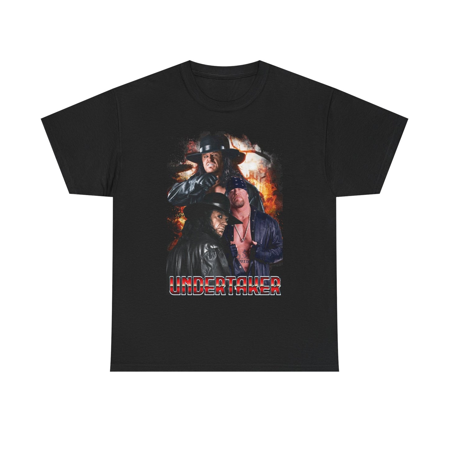 Undertaker American Badass Mens Black T-shirt WWE
