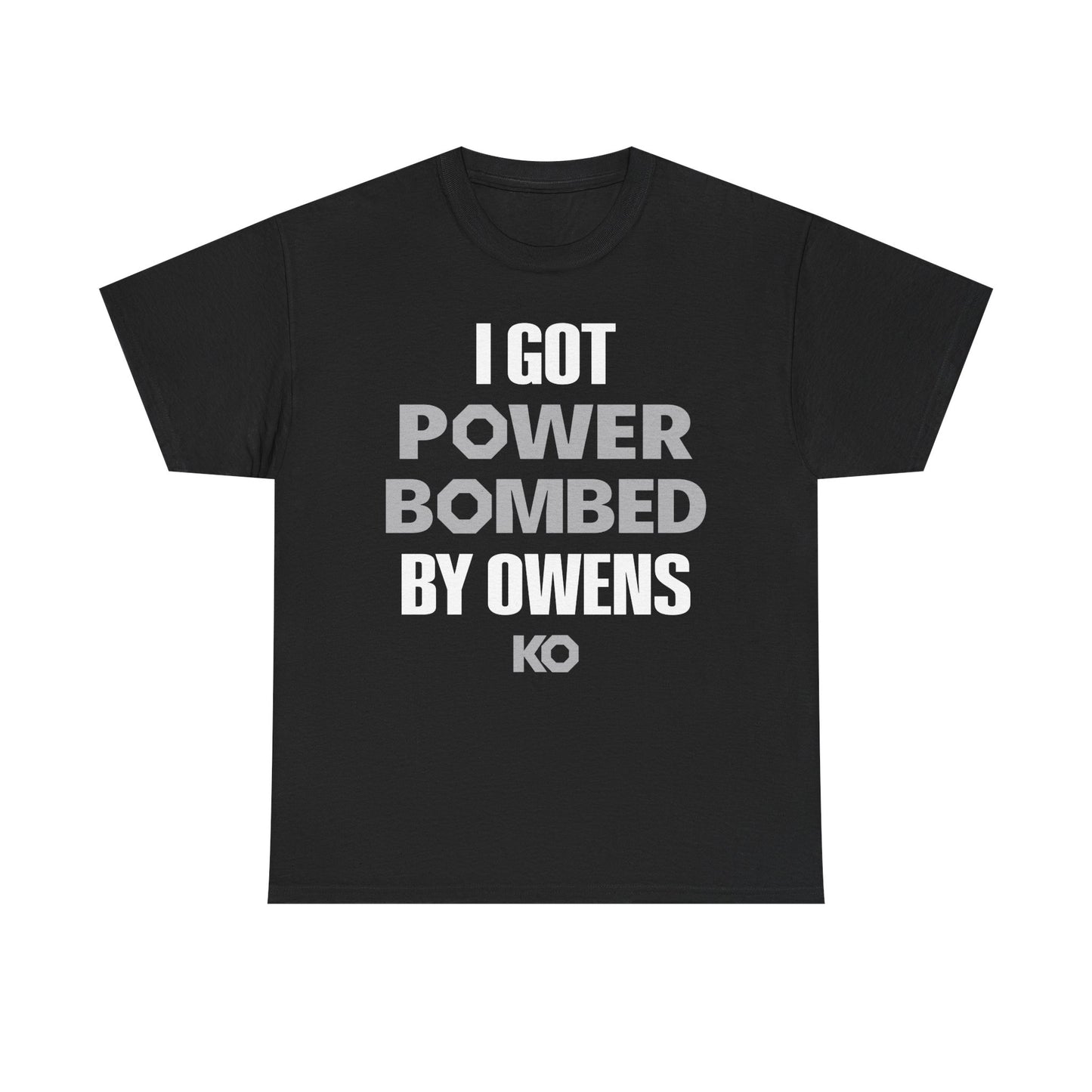 Kevin Owens I Got Power Bombed Mens Black T-shirt