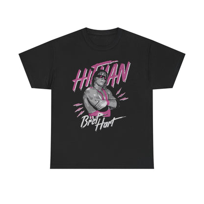 Bret Hart Hitman Arms Folded Pose T-shirt