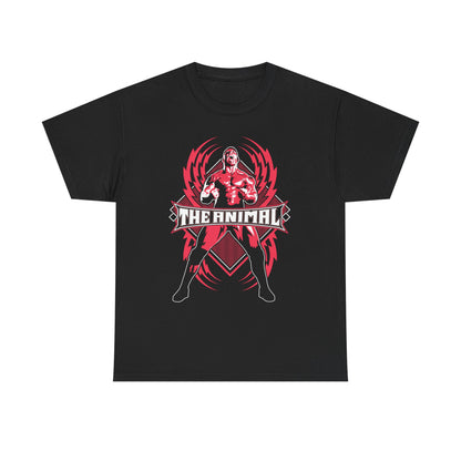 Batista The Animal Red Fury Black T-shirt