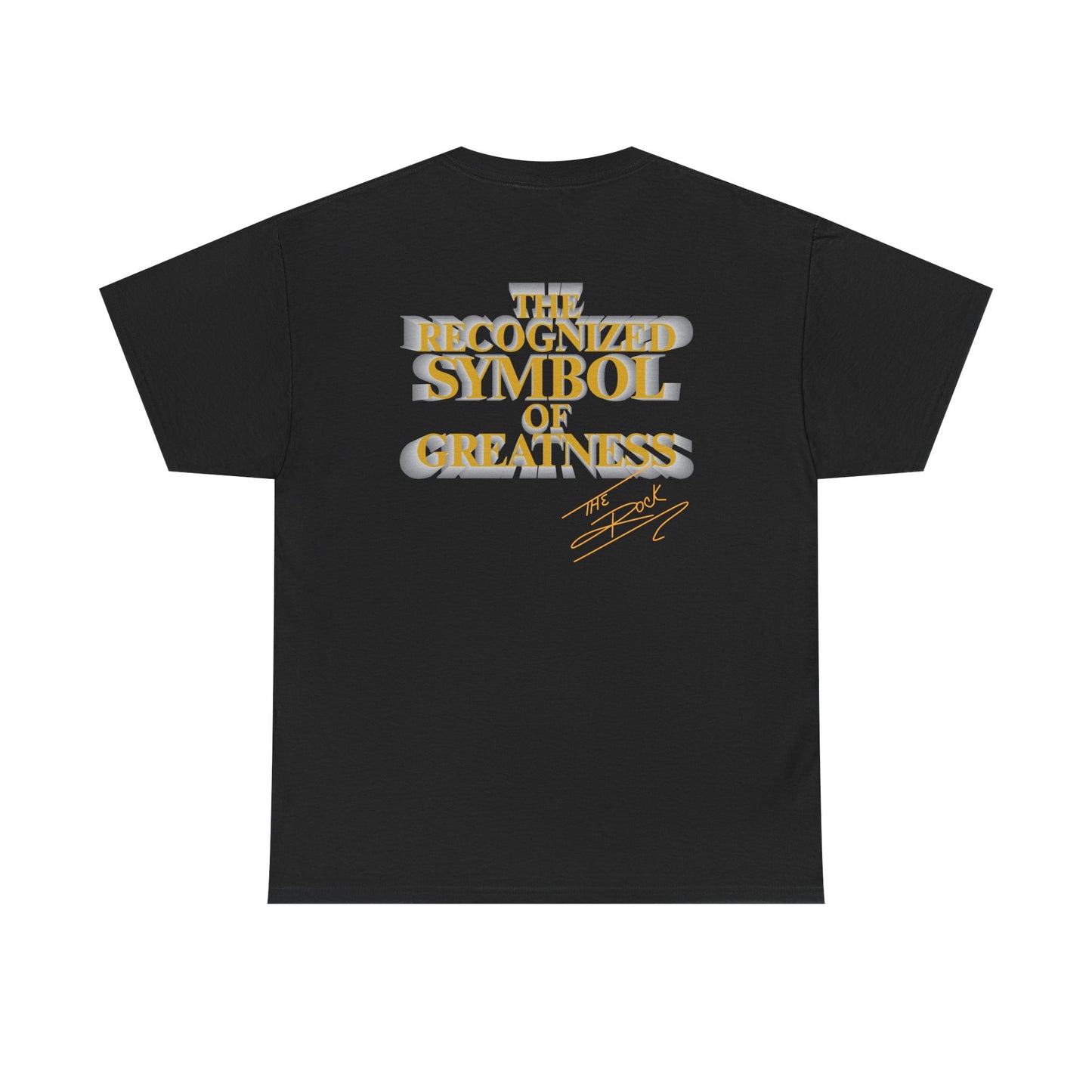 The Rock Gold Bull Symbol of Greatness T-shirt