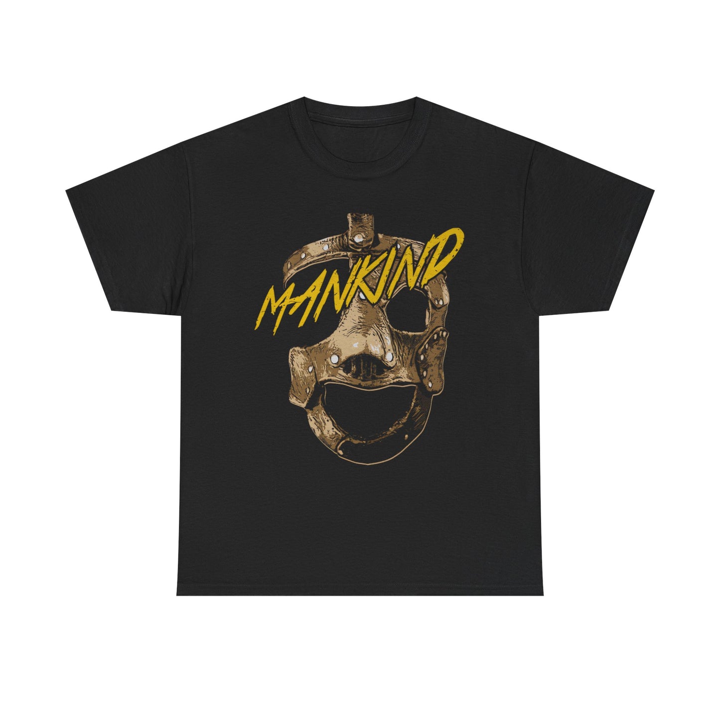 Mankind Big Mask Black T-shirt