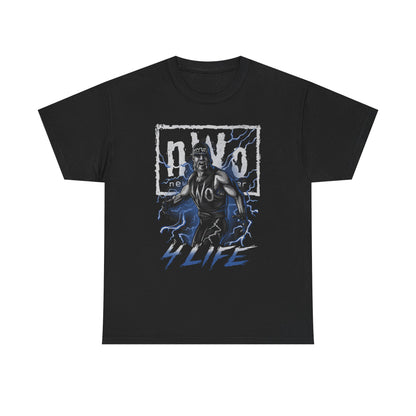 Hollywood Hulk Hogan nWo 4 Life Black T-shirt