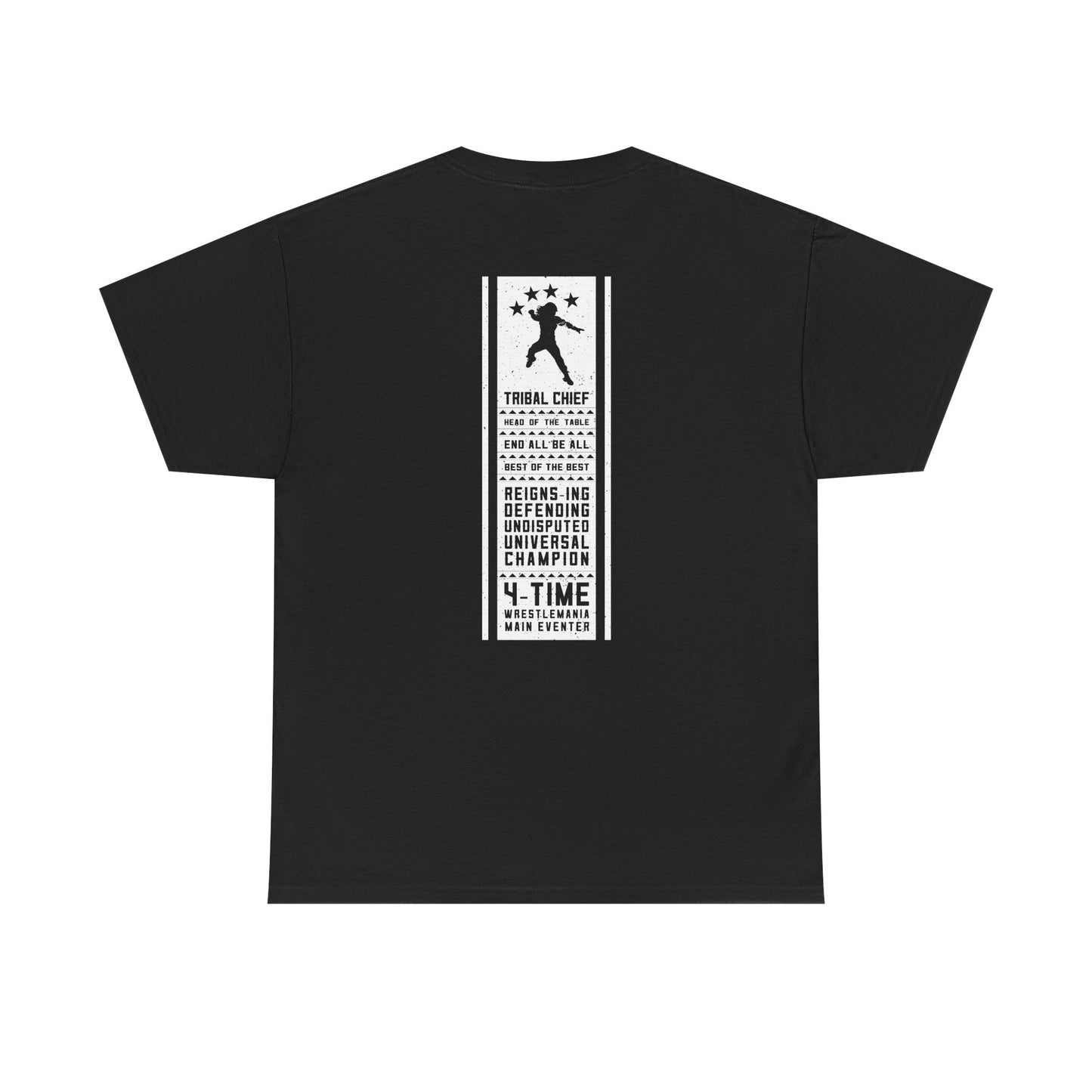 Roman Reigns Acknowledge Me Mens Black T-shirt