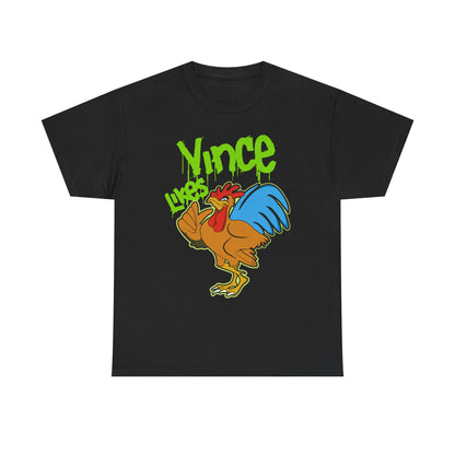 Vince Mcmahon Loves Rooster DX D-Generation X Mens Black T-shirt