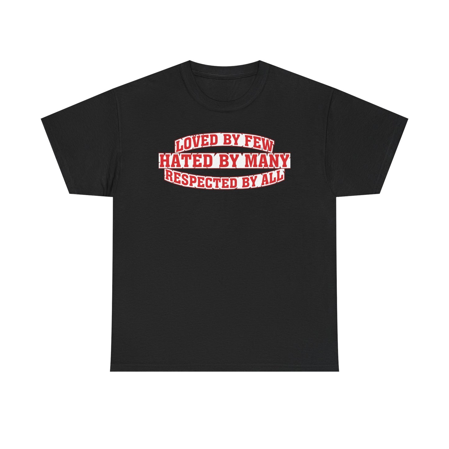 Undertaker Deadman Inc Loved By Few Respected By All Mens Black T-shirt