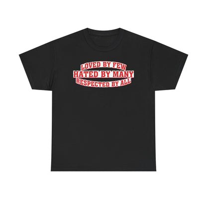 Undertaker Deadman Inc Loved By Few Respected By All Mens Black T-shirt