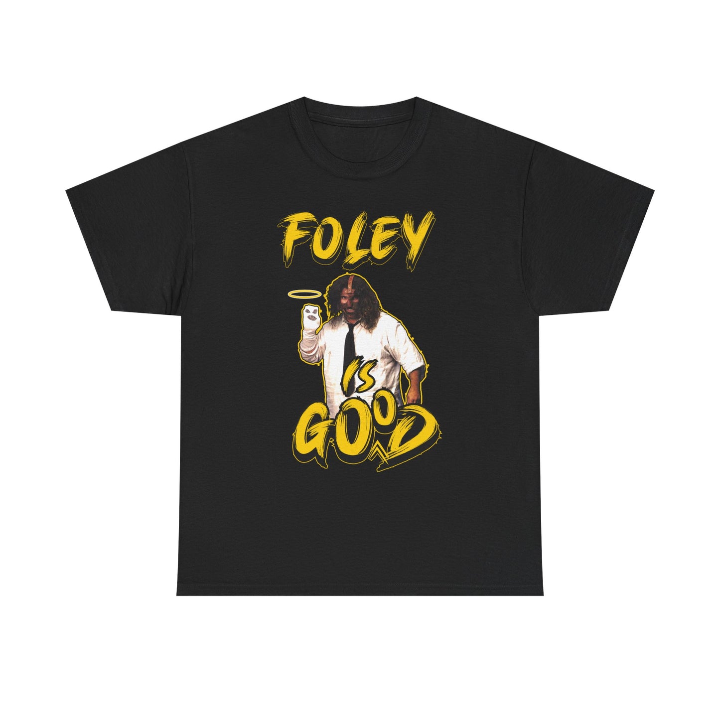 Mick Foley Is Good Mankind Mens Black T-shirt