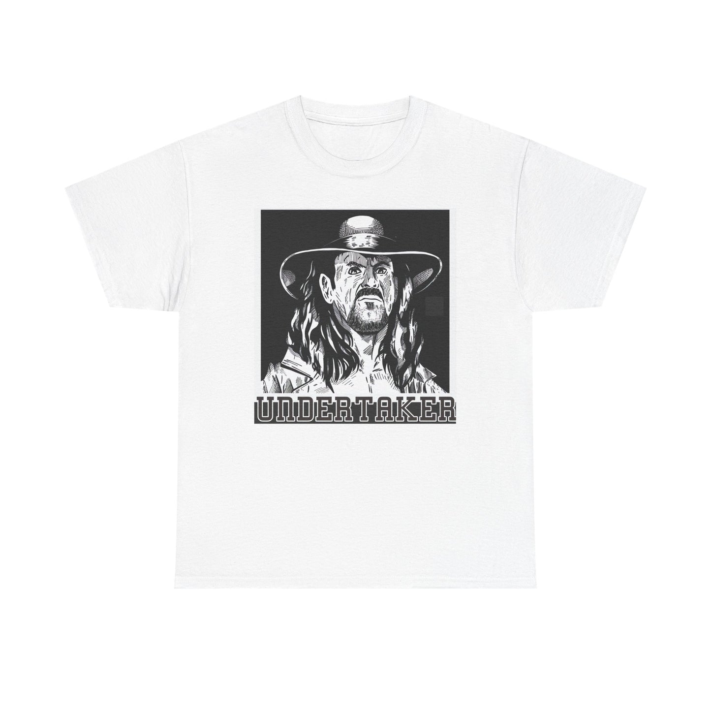 Undertaker Black White Portrait T-shirt