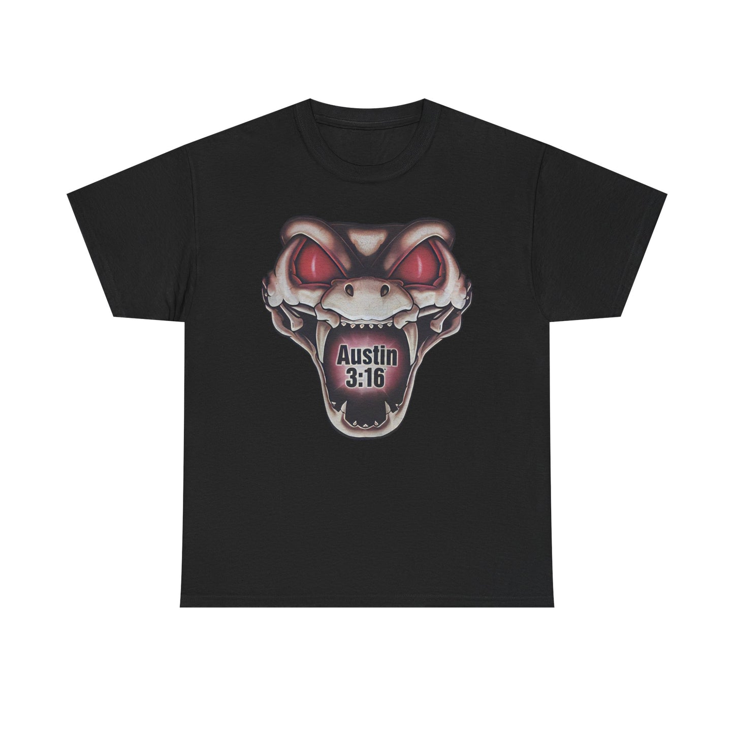Stone Cold Steve Austin Don't Trust Anybody Rattlesnake Black T-shirt