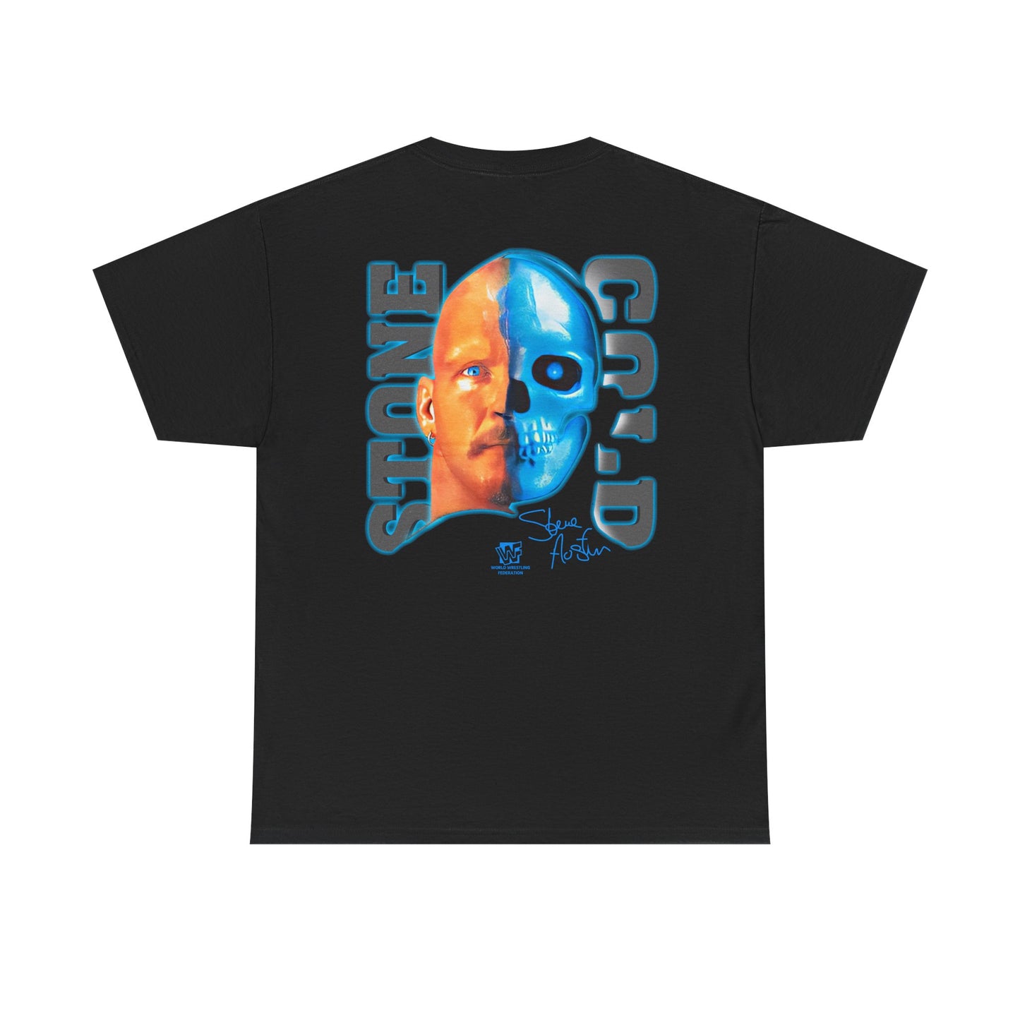 Stone Cold Steve Austin Other Side Skull Face T-shirt