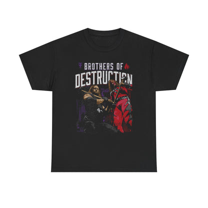 Undertaker Kane Brothers Of Destruction BlackT-shirt