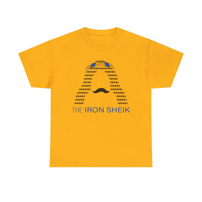 The Iron Sheik Mens Yellow Legends T-shirt