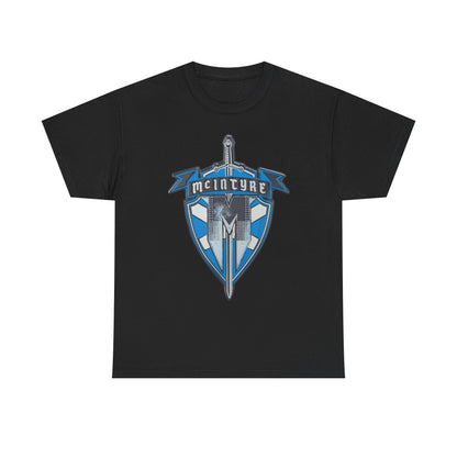 Drew Mcintyre Crest Logo Black T-shirt