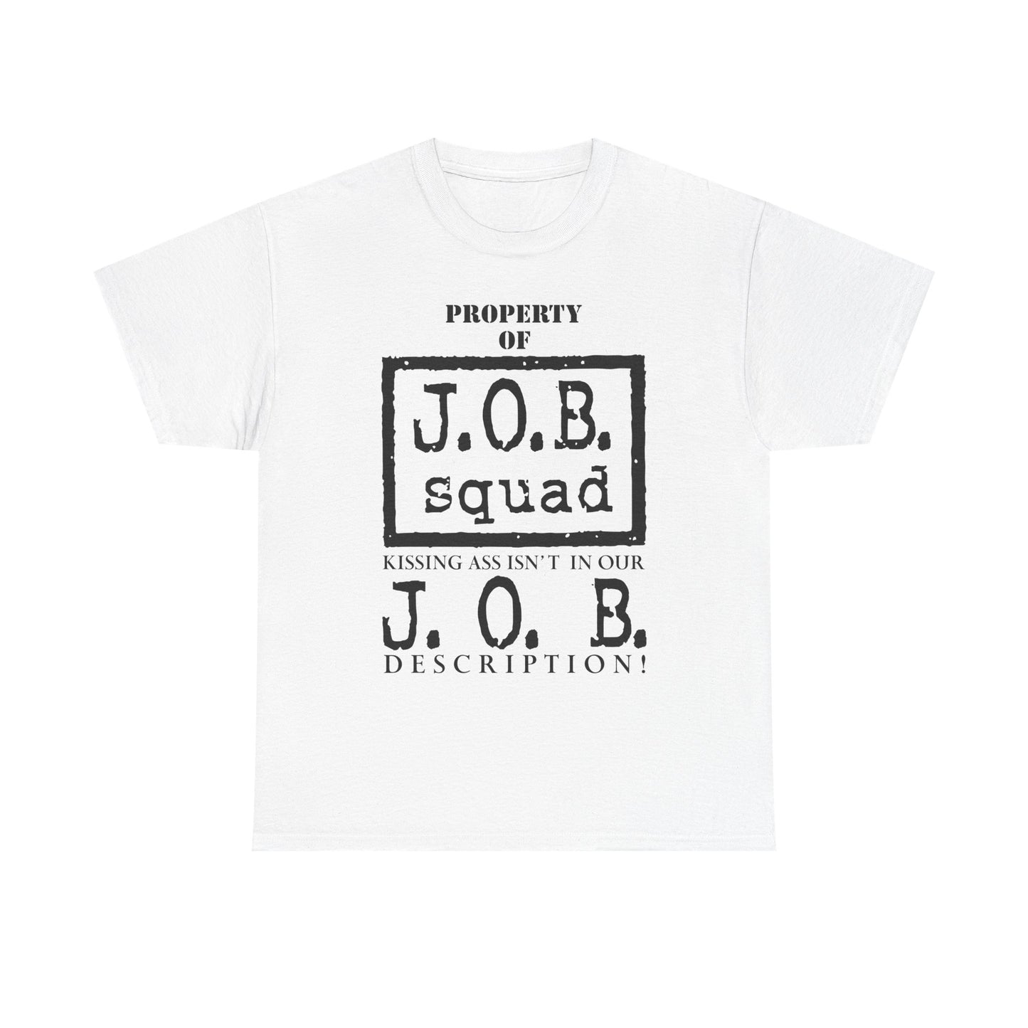 JOB Squad Pin Me Pay Me WWF T-shirt Al Snow Blue Meanie Gillberg