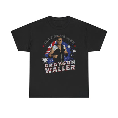 Grayson Waller The Aussie Icon Black T-shirt