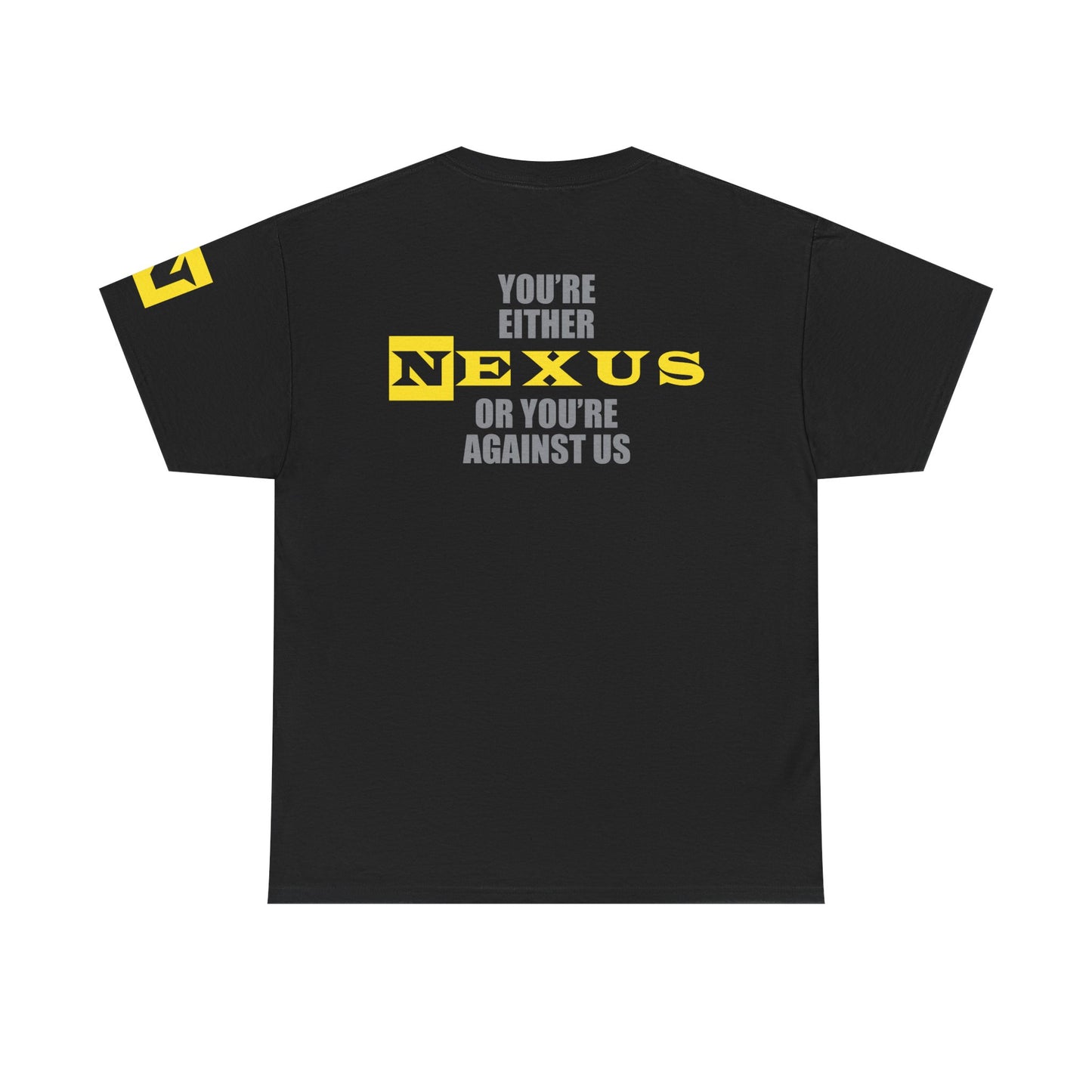 Nexus or Against Us Mens Black T-shirt CM Punk Wade Barrett Daniel Bryan