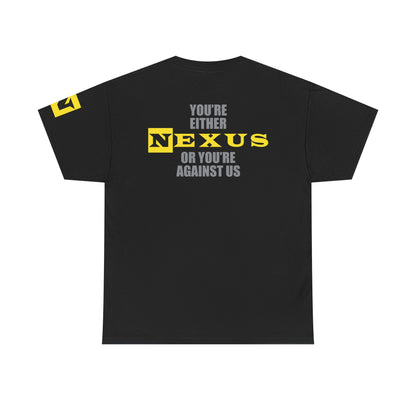 Nexus or Against Us Mens Black T-shirt CM Punk Wade Barrett Daniel Bryan