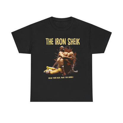 Iron Sheik Hulk Hogan Camel Clutch Black T-shirt