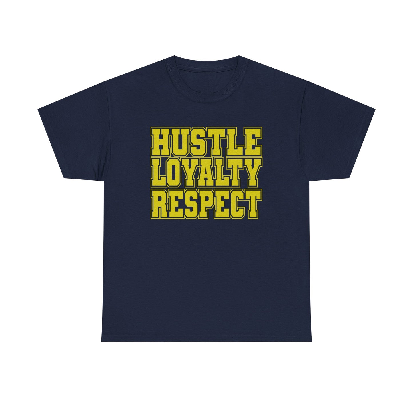 John Cena WWE Hustle Loyalty Respect Mens Blue T-shirt