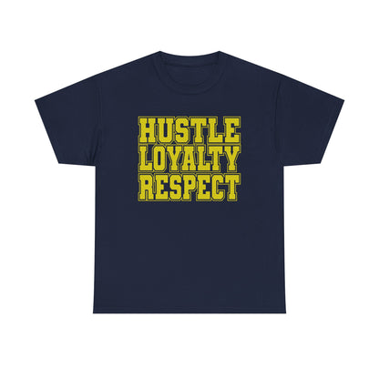 John Cena WWE Hustle Loyalty Respect Mens Blue T-shirt