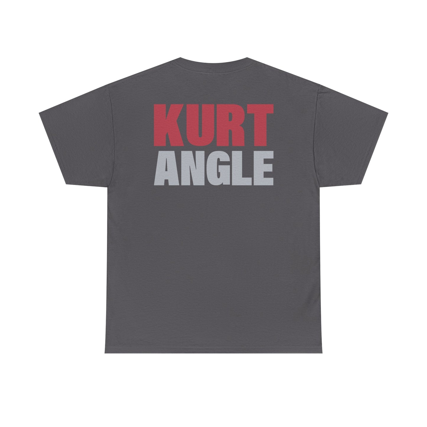 Kurt Angle From This Angle WWE Mens Gray T-shirt