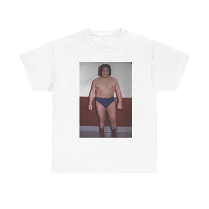 Andre the Giant Full Color Lightweight White T-shirt