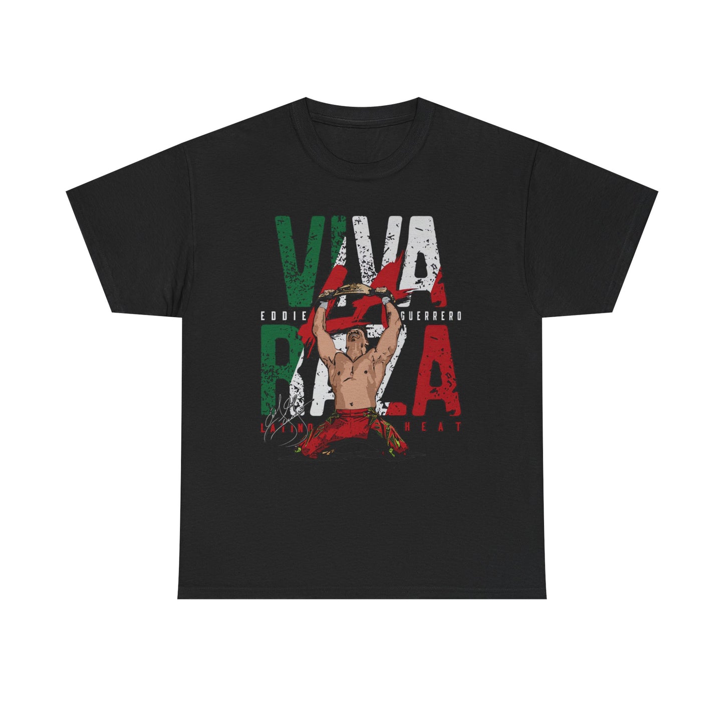 Eddie Guerrero WWE Champ Viva La Raza Black T-shirt