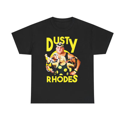 Dusty Rhodes Yellow Polka Dot T-shirt