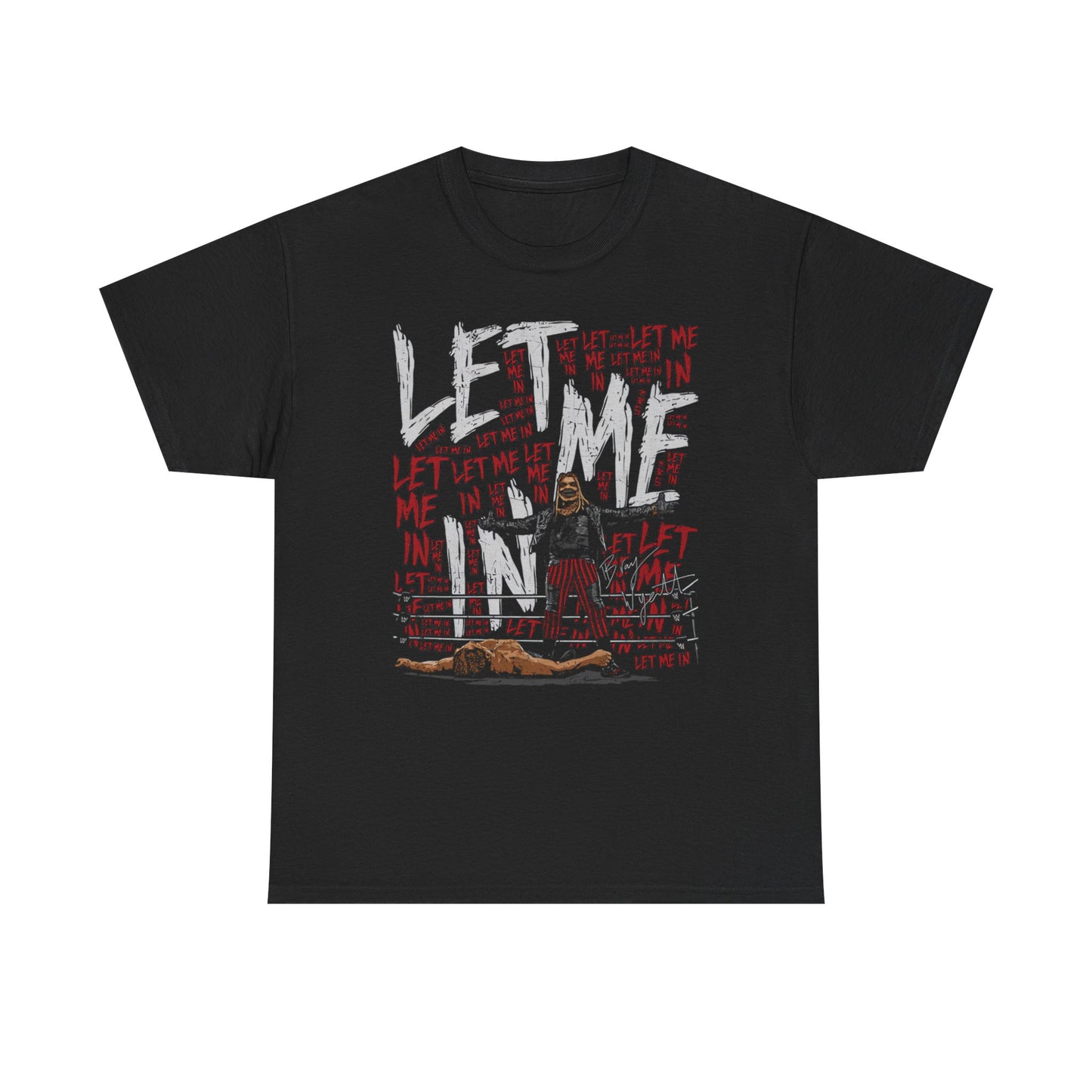Bray Wyatt Let Me In Repeat Logo T-shirt