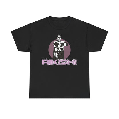 Rikishi Purple Pose Black T-shirt