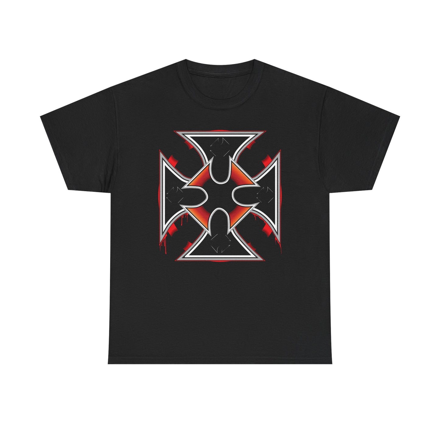 Triple H Wanna Do It Cross Black T-shirt