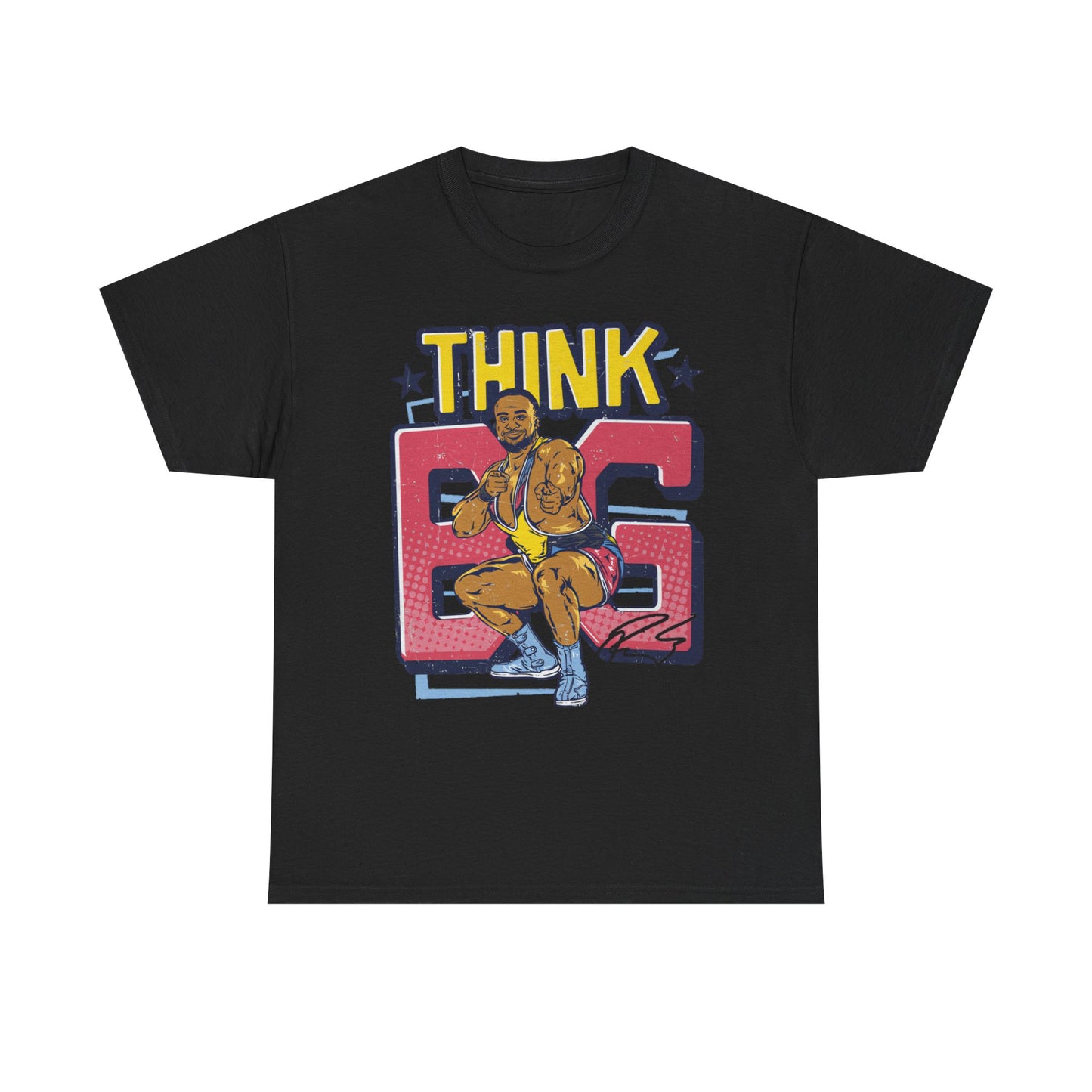 Big E Think BIG Black T-shirt