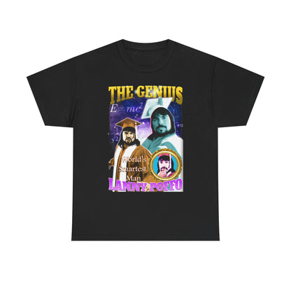 The Genius Leapin Lanny Poffo Worlds Smartest Man T-shirt