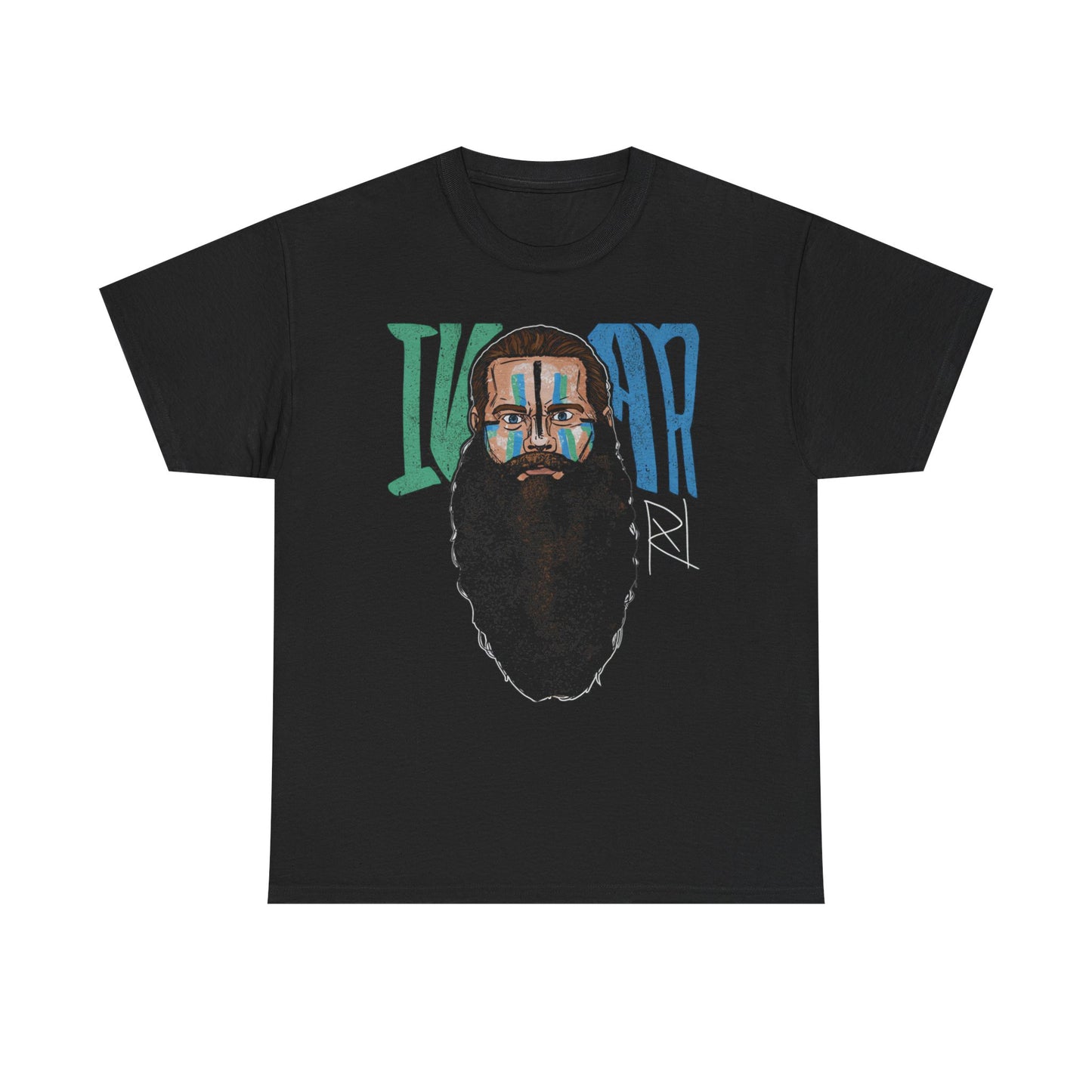 Ivar Big Beard Black T-shirt
