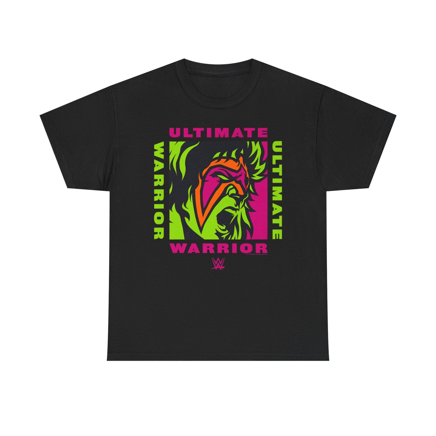 Ultimate Warrior Big Face Black T-shirt