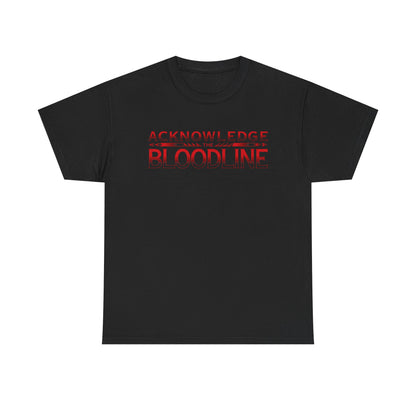 Acknowledge the Bloodline Roman Reigns Jimmy Jey Uso Black T-shirt