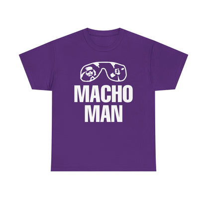 Macho Man Randy Savage Purple Sunglasses T-shirt