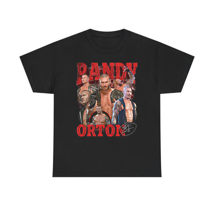 Randy Orton Six Pose Red Logo T-shirt