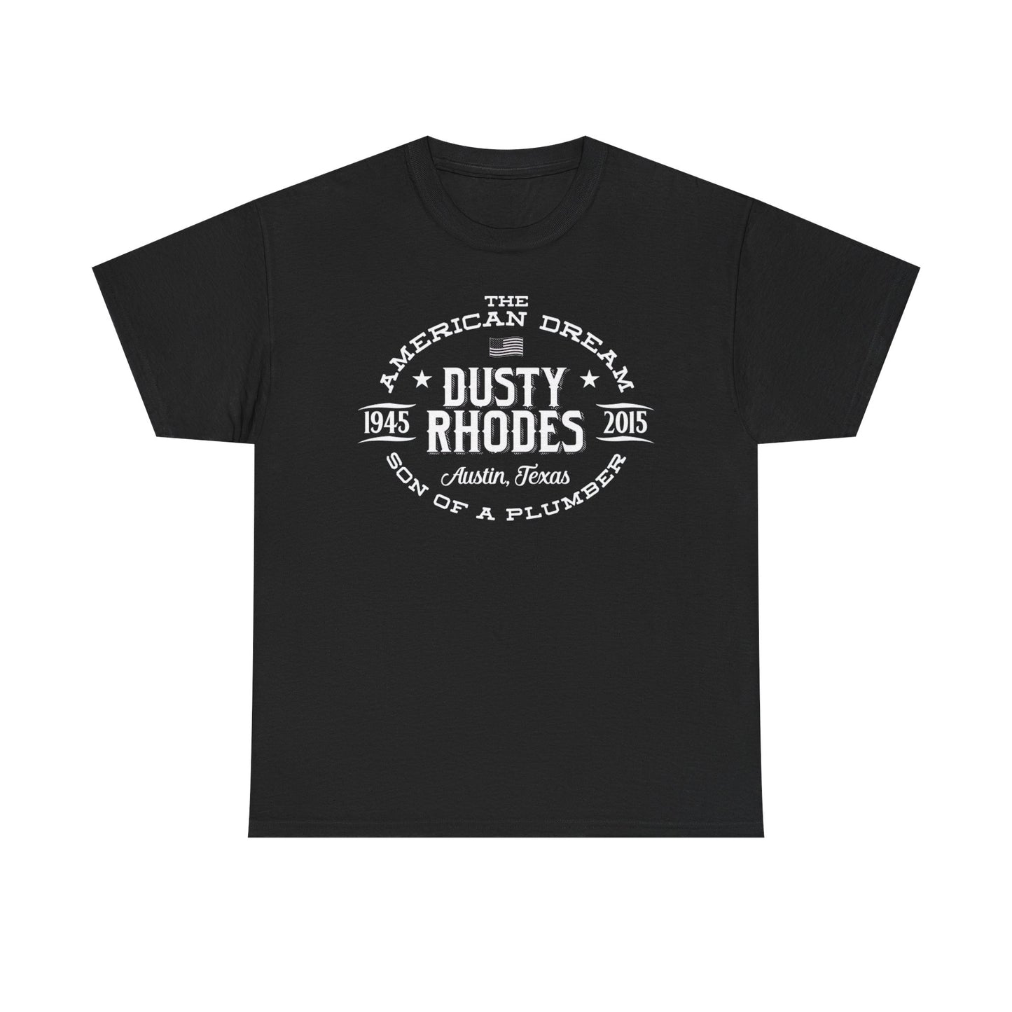 Dusty Rhodes American Dream Memorial Black T-shirt