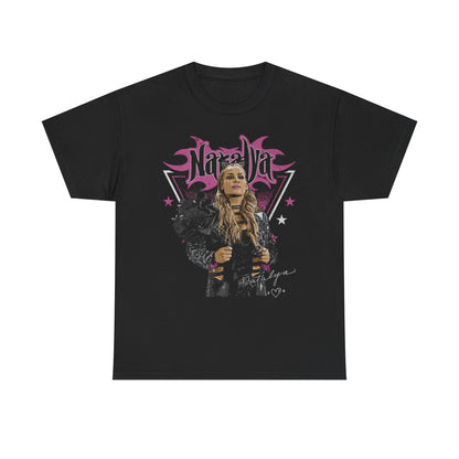 Natalya Power Pose Black T-shirt