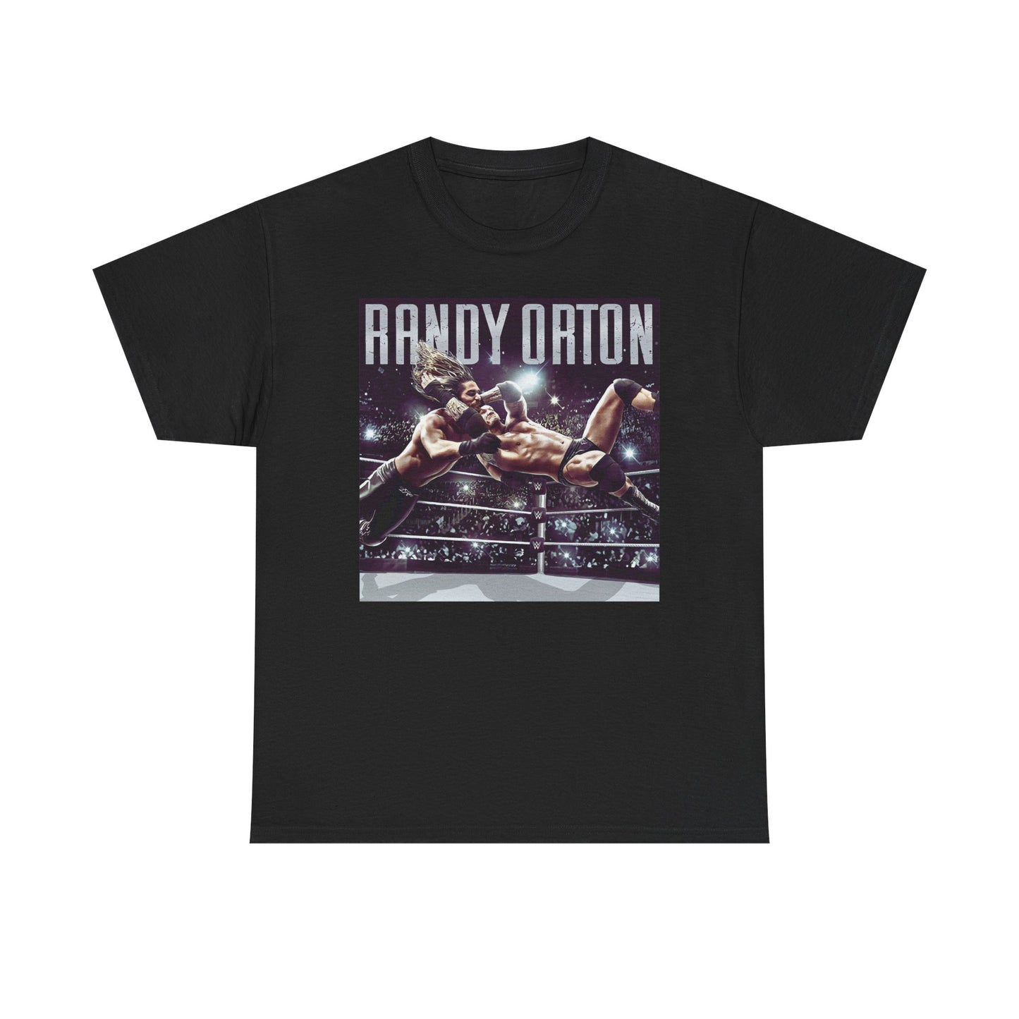 Randy Orton Super RKO vs Seth Rollins Black T-shirt