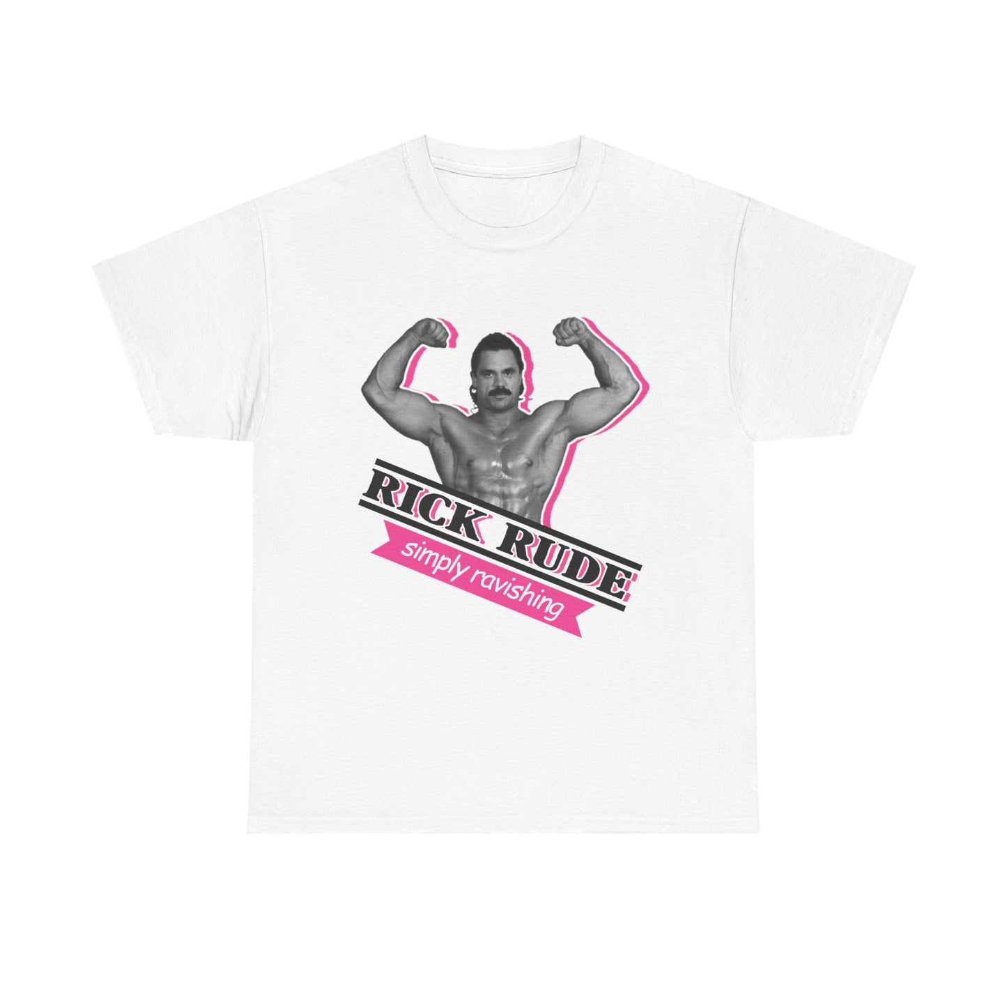 Simply Ravishing Rick Rude White T-shirt
