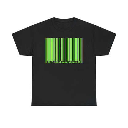 DX D-Generation X Barcode Suck It Black T-shirt