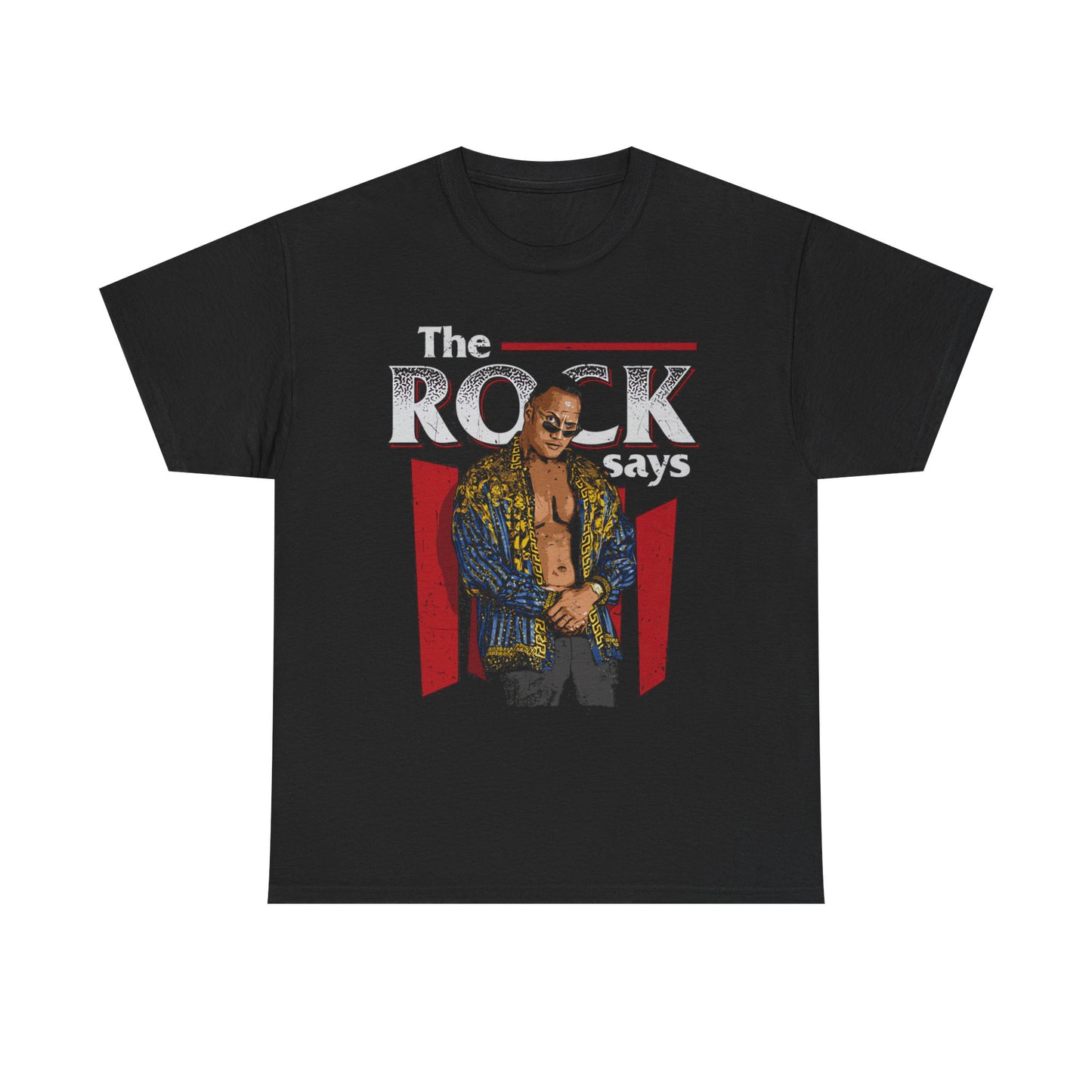 The Rock Says Nostalgic Pose T-shirt
