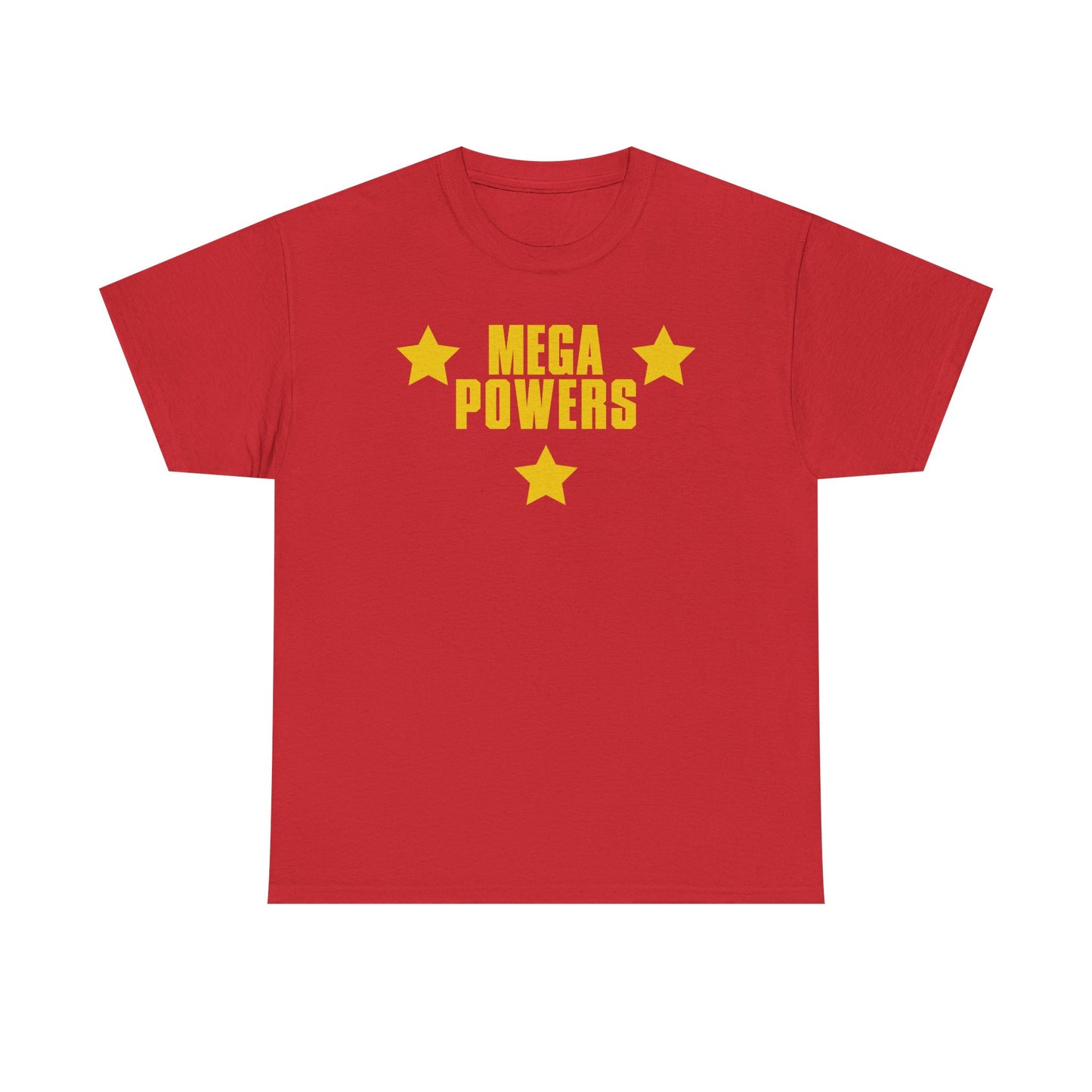 Hulk Hogan Randy Savage Mega Powers Mens Red T-shirt