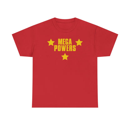 Hulk Hogan Randy Savage Mega Powers Mens Red T-shirt